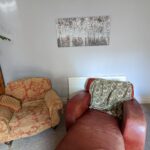 Brislington Townhouse Lounge view arm chairs