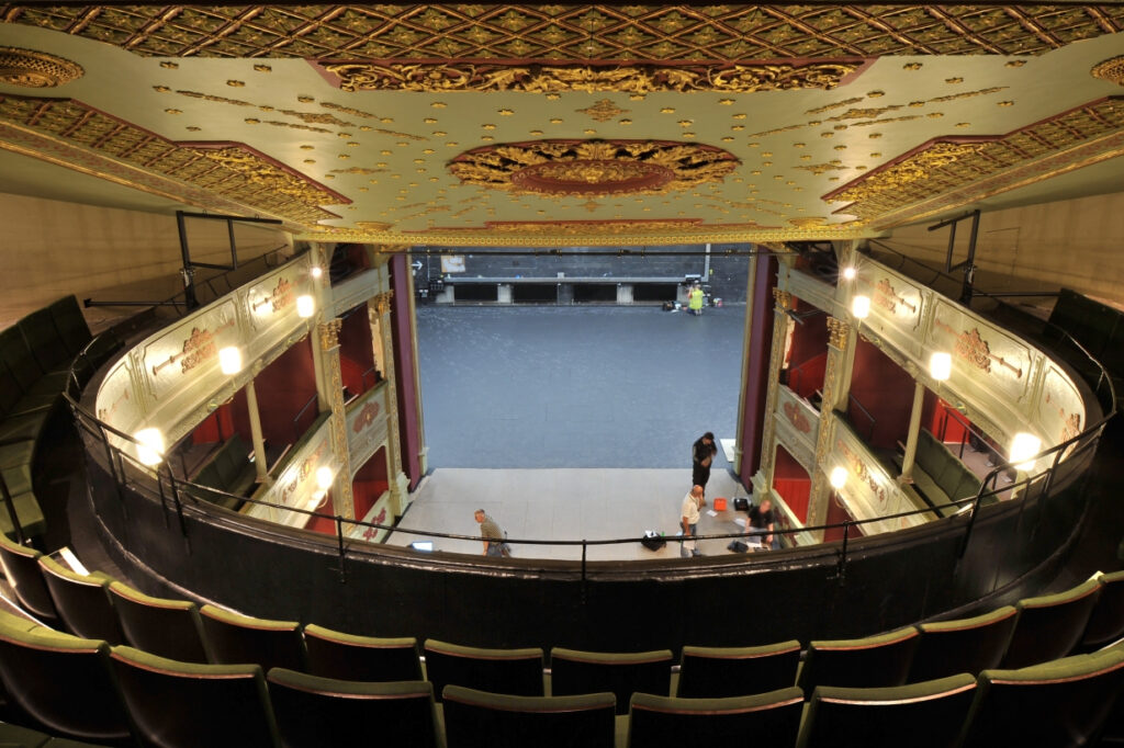 Inside Bristol Old Vic Theatre