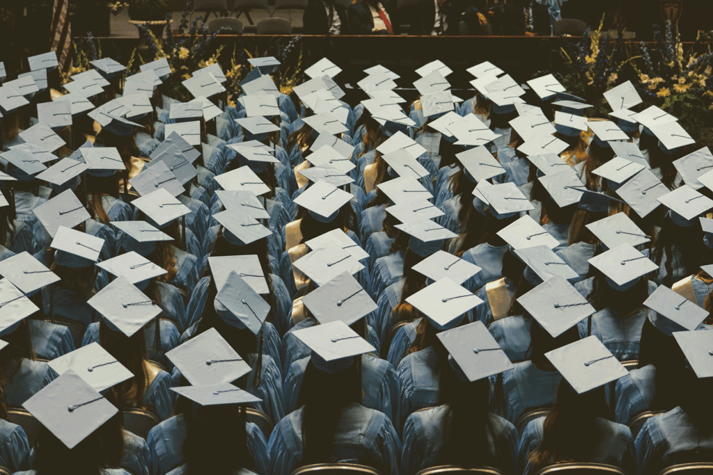 Students graduating