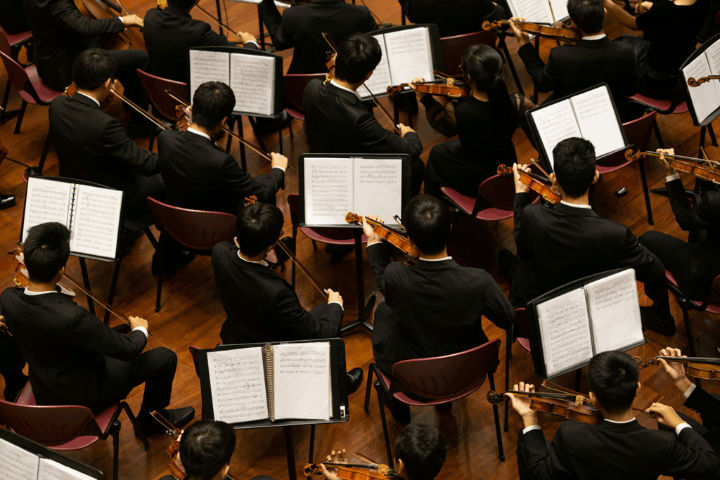 Orchestra at the St George's venue